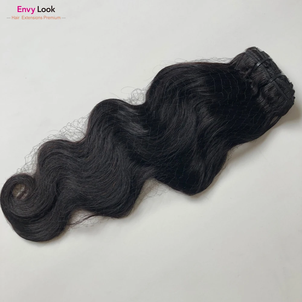 

Envy Look Natural Color Loose Curly Brazilian Machine Remy Hair 8pcs 21 Clips 120g Clip In Human Hair Extensions