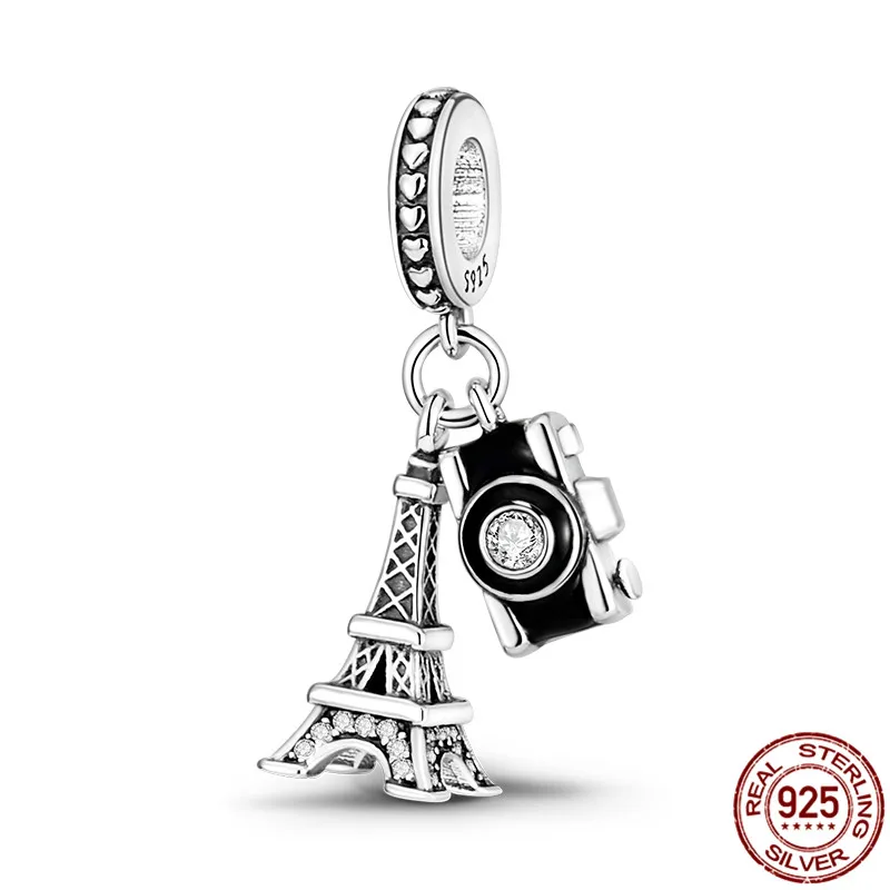 

100%Prata Esterlina 925 Pendants and Beads for Pandora Bracelets and pulseira Fashion Women Jewelry