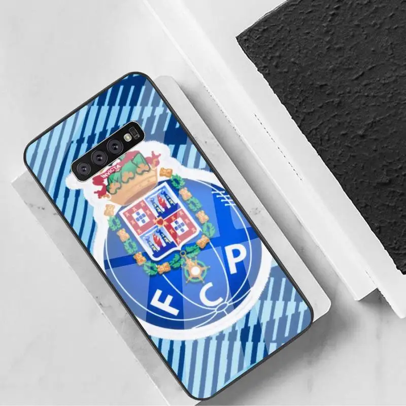 

0 Fcporto Club Logo Phone Case Tempered Glass For Samsung Note8 9 10 10pro 10plus 20 20ultra S8 S9 10 20 Plus