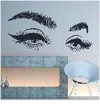 Brow Master Наклейка на стену, цитата, ресницы, брови, виниловые наклейки, обои для бровей, бар, украшение на стену, салон красоты, наклейка F892