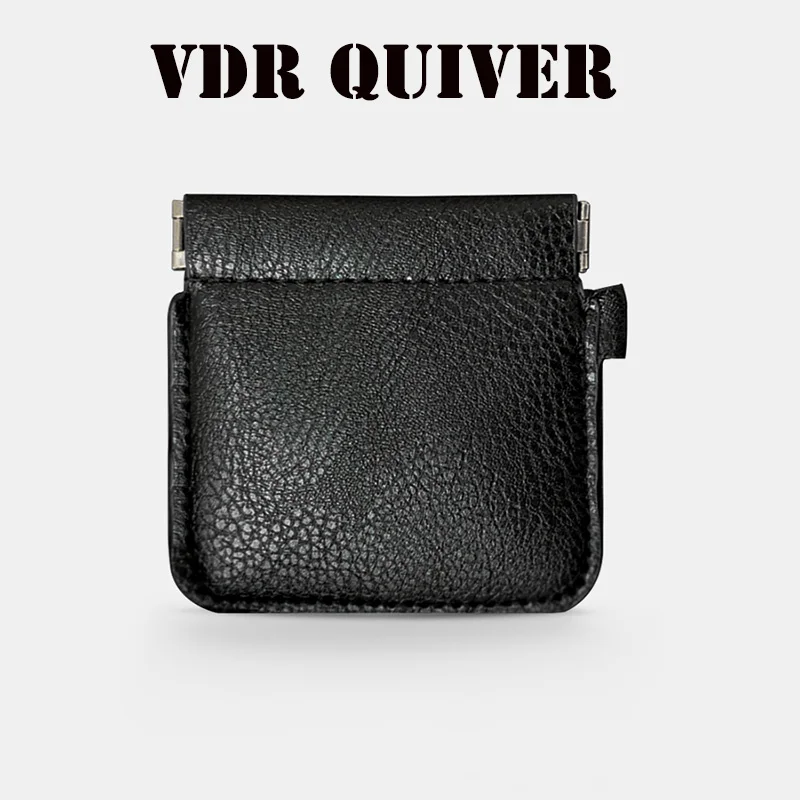 VDR Quiver Plus Волшебные трюки магия Кошелек для монет кожаный волшебный маг крупный