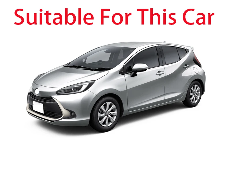 Для Toyota Aqua XP210 2021 2022 автомобильные аксессуары хромированные внутренние фонари из