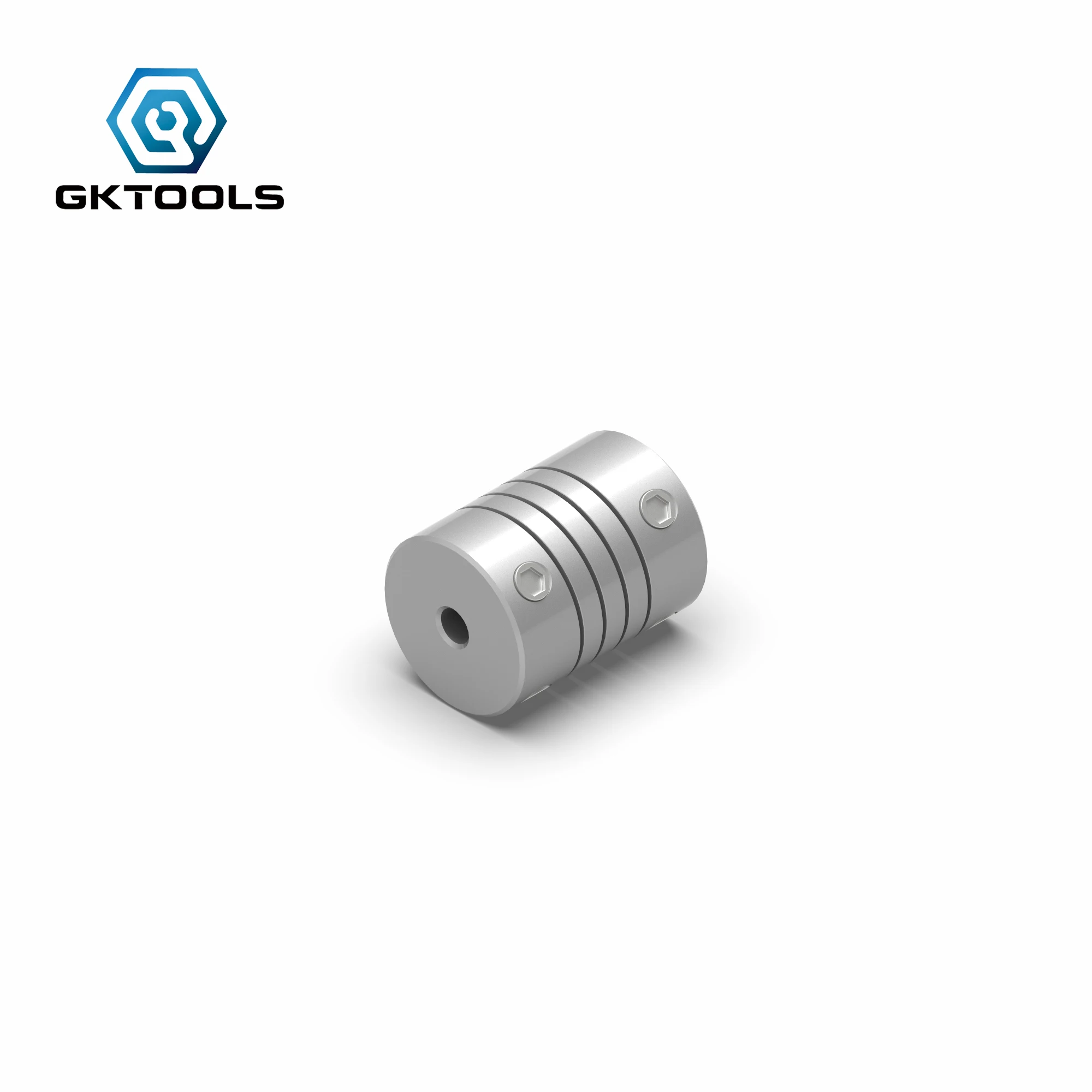 Алюминиевый ЧПУ двигатель GKTOOLS штыревой вал соединителя 2 мм до 8 гибкая муфта OD