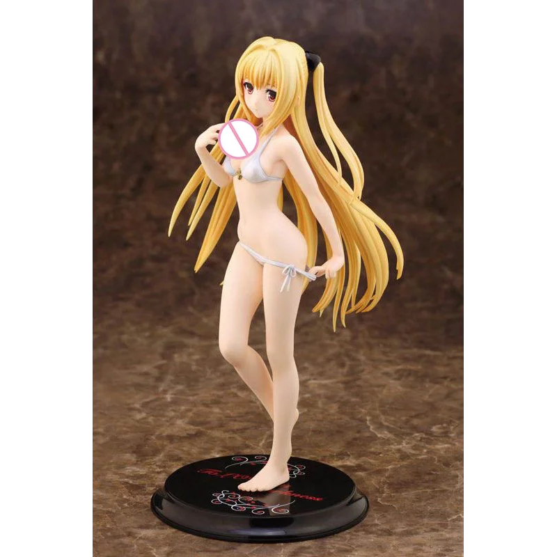 Сексуальный купальник Alter To Love Ru в золотой темноте Ver. Экшн-фигурка из ПВХ белая и