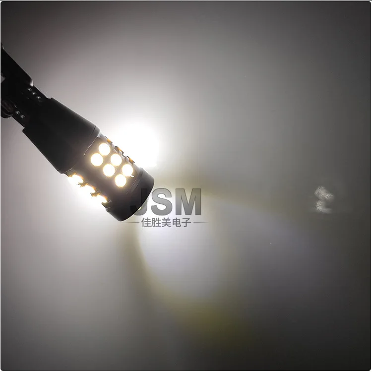 

New car rogue lamp brake light reverse light turn signal lamp 3030 27smd w5w T15 T20 1156