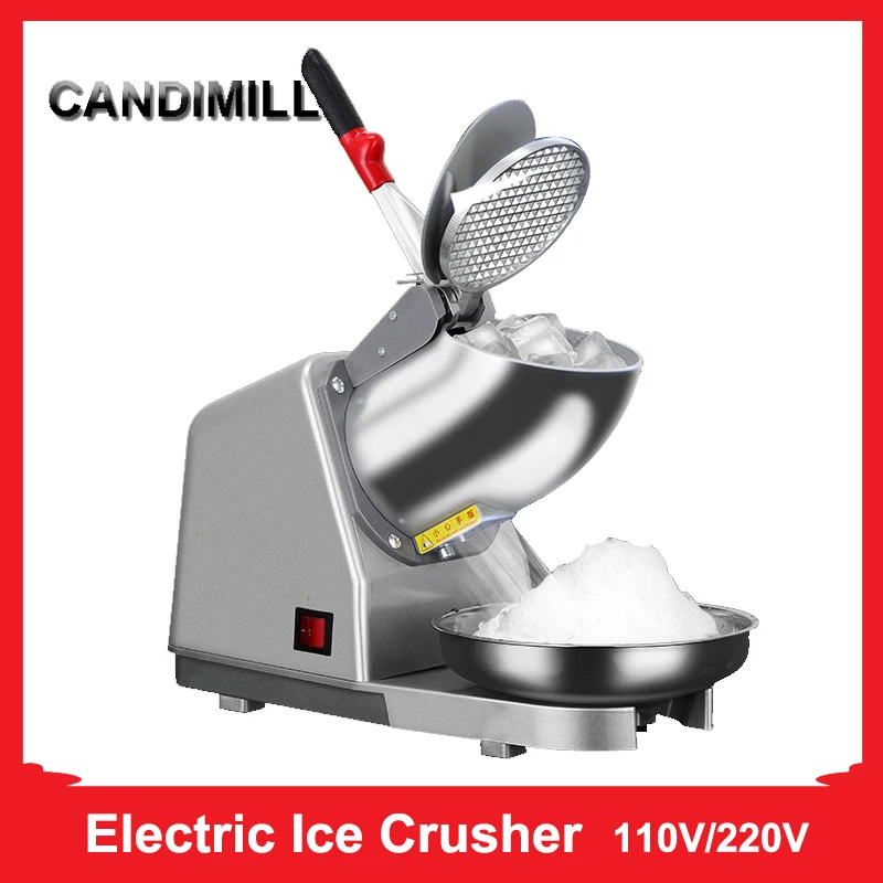 CANDIMILL электрическая дробилка для льда с двумя лезвиями бритва изготовления