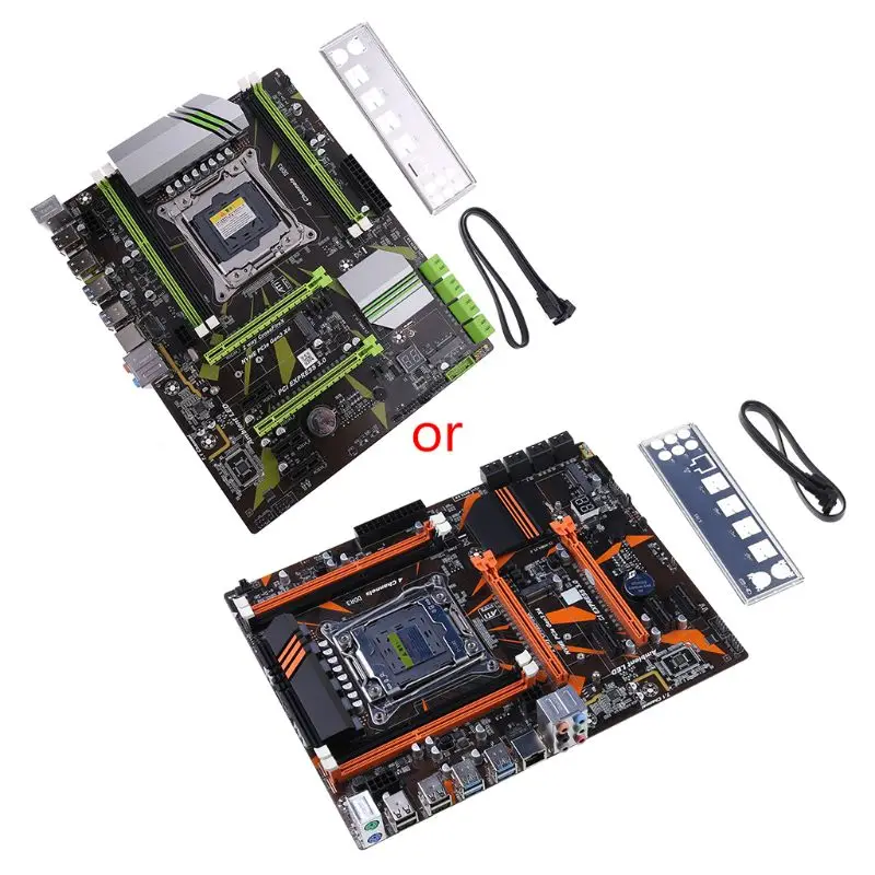 

X99 2011-V3Pin DDR3 Desktop Computer Mainboard Motherboard for E5 2678V3 CPU Kit R9JB