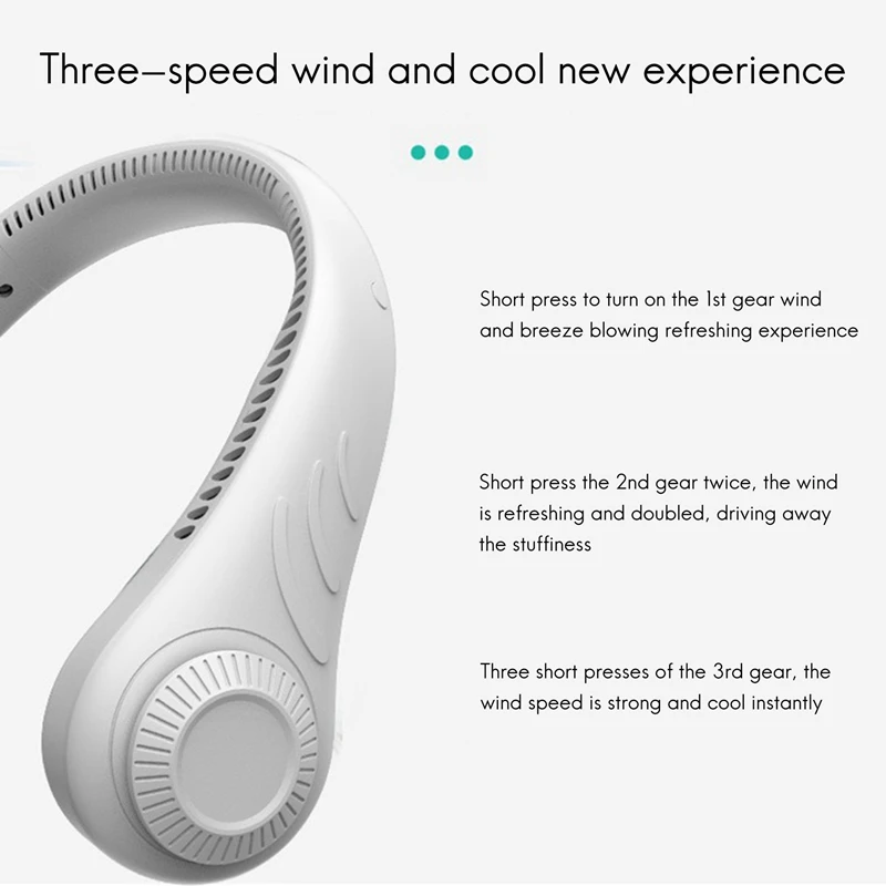 

Hanging Neck Fan USB Portable Charging Handheld Student Lazy Hanging Neck Small Mini Small Electric Fan