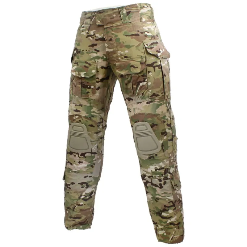 

Handsome Combat Pants With Knee Pads Airsoft Tactical Trousers MultiCam CP gen3 Hunting Camouflage Paintball Clothing Gear