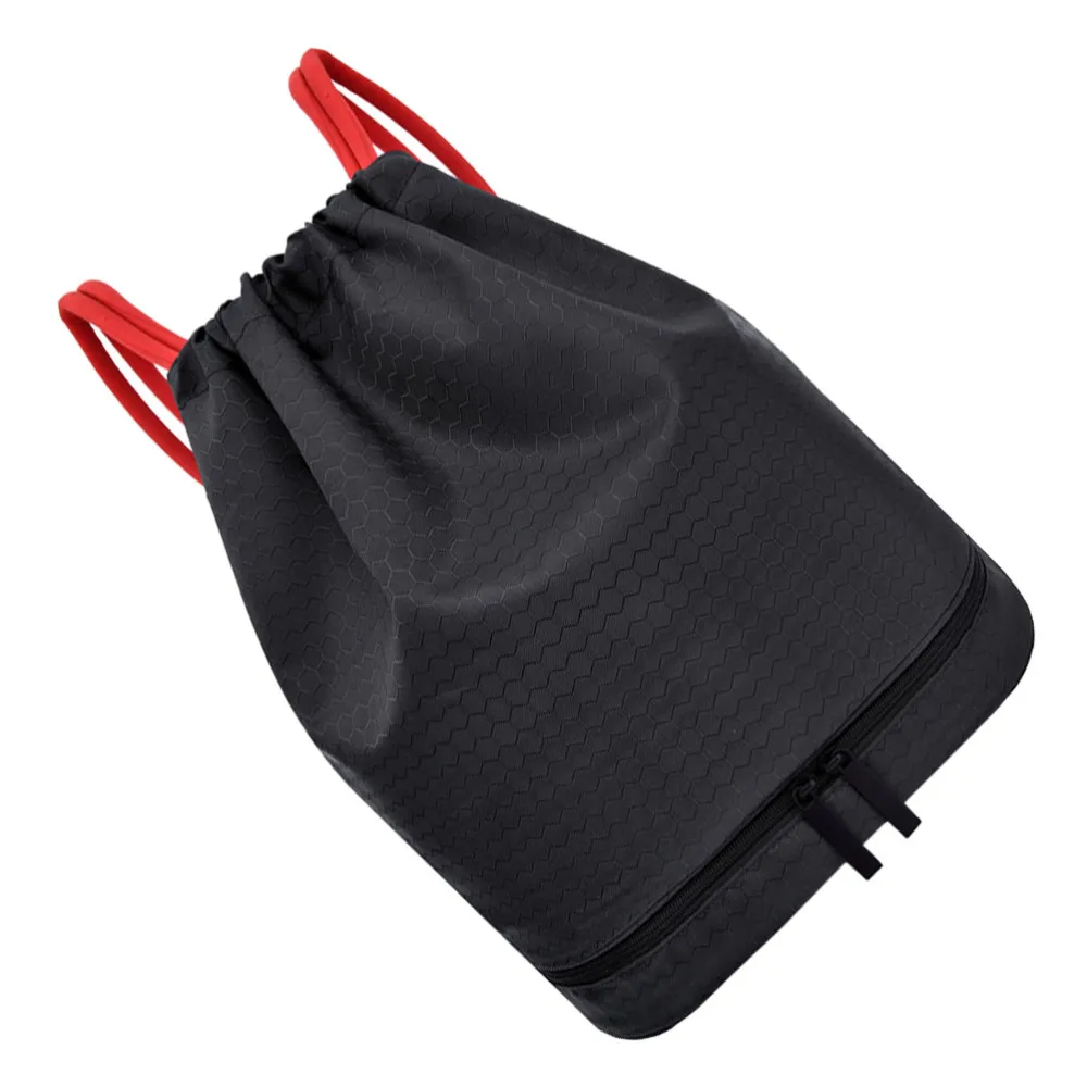 

Drawstring Backpack Multi-functional Packsack Waterproof Sports Bag Fitness Dry Wet Separated Swimming Backpack