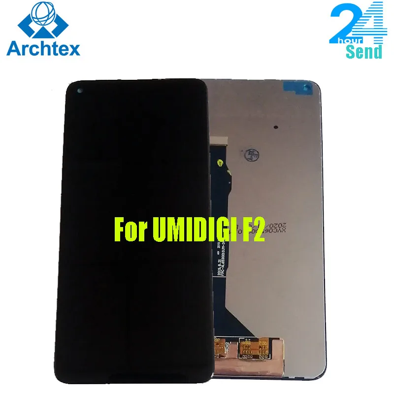 Для оригинальный UMIDIGI F2 ЖК дисплей Дисплей + кодирующий преобразователь