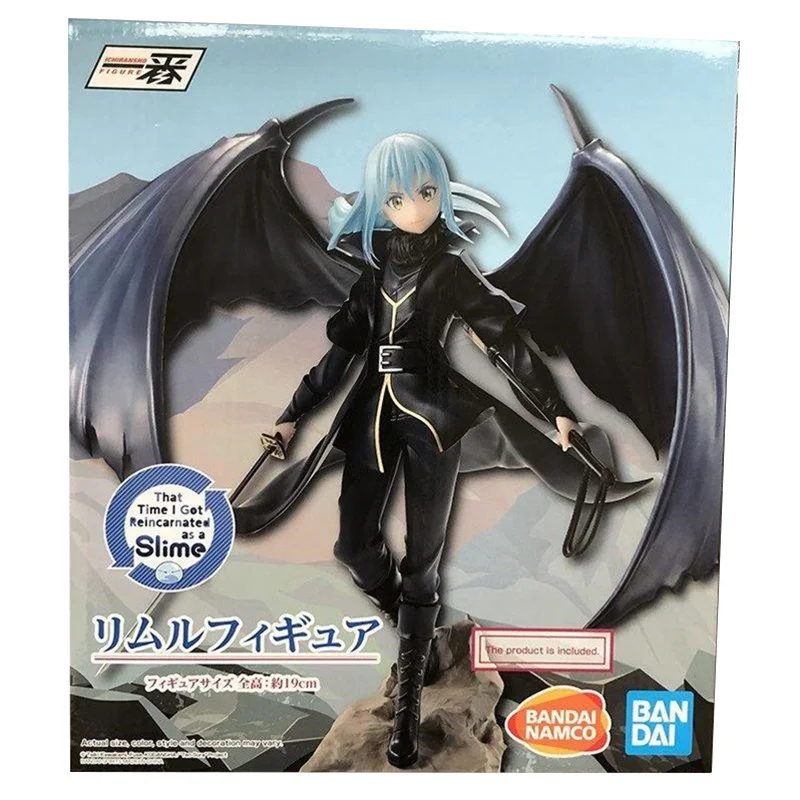 

BANDAI Anime That Time I Got Reincarnated As A Slime 19CM Demon Rimuru Tempest Action Figure Collection Model Kids Toys For Boys
