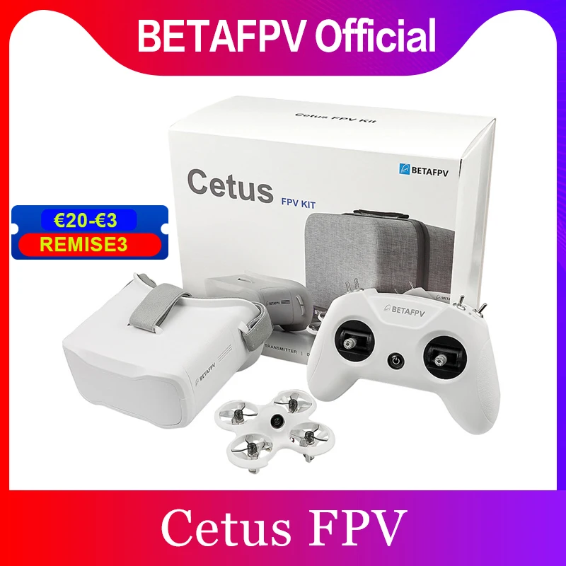 BETAFPV Cetus FPV комплект комнатный гоночный Дрон RTF Frsky D8 Lite радио 2 SE радиопередатчик 5 8G
