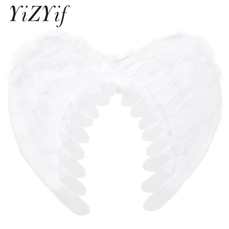 

Feather Angel Wings Fairy Feather Wings Dance Party Cosplay Costume Fancy Dress Up Masquerade Carnival Christmas Cosplay Wings