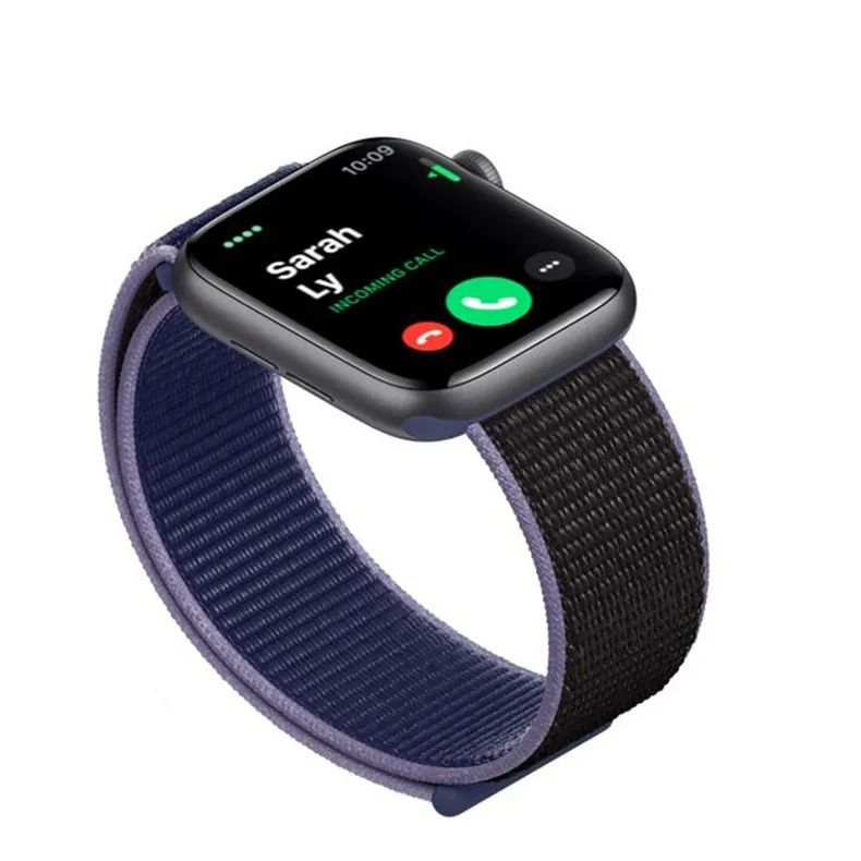 Спортивная петля ремешок apple watch band 42 мм 38 мм apple watch 4 3 band iwatch band 44 мм 40 мм correa pulseira 42 44 нейлоновый ремешок для часов