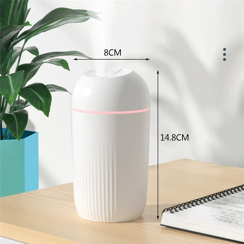 400 мл увлажнитель воздуха высокого Ёмкость с светодиодный ночной Светильник