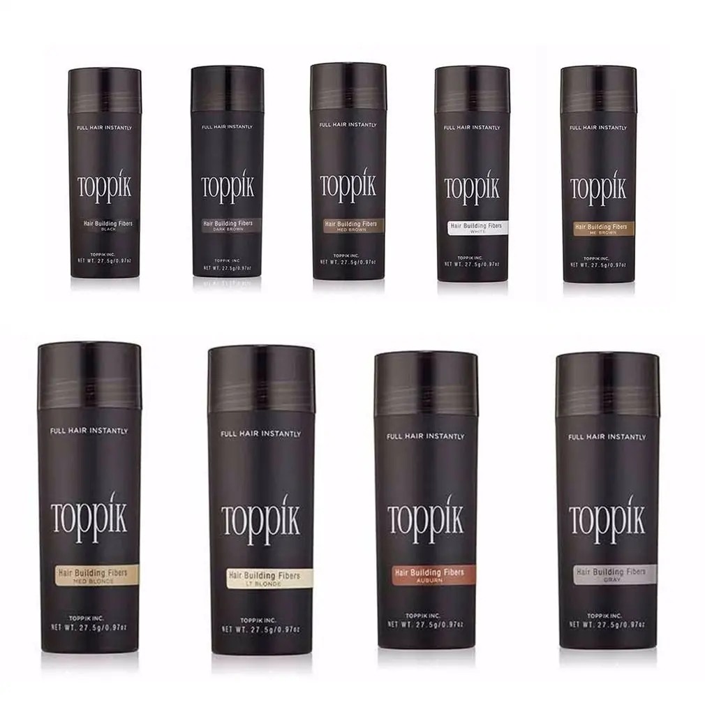 

8 Colors Hair Building Fibers Hair Full Hair Instantly Fibras Capilares fiber hold spray powder hair treatment