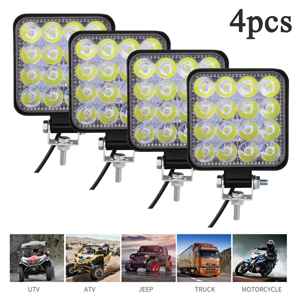 

SUV Working Lights Shock-proof 1000LM Stainless Steel Waterproof Bar Beam