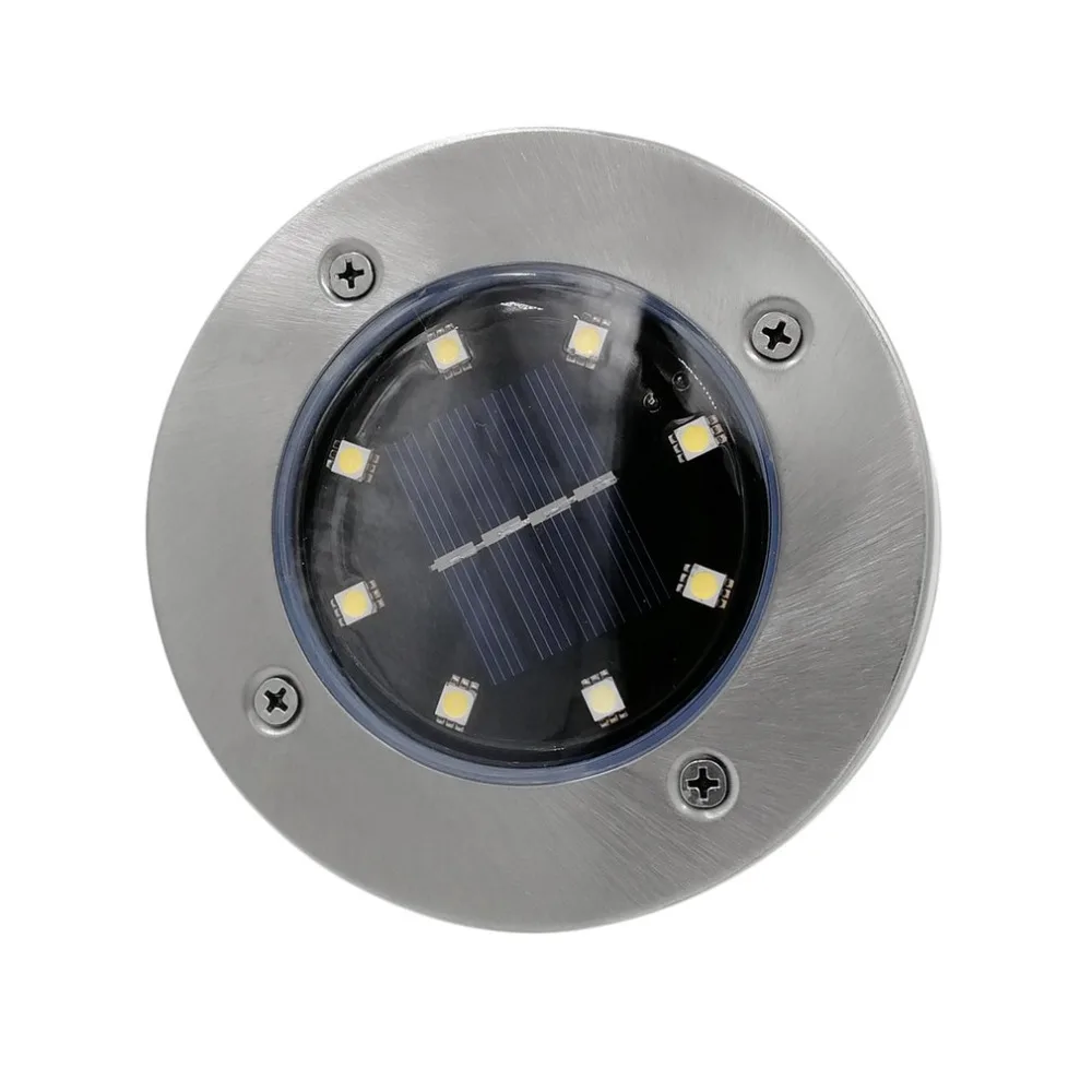 4 шт./компл. панели солнечной энергии газон лампы яркий светильник светодиодный