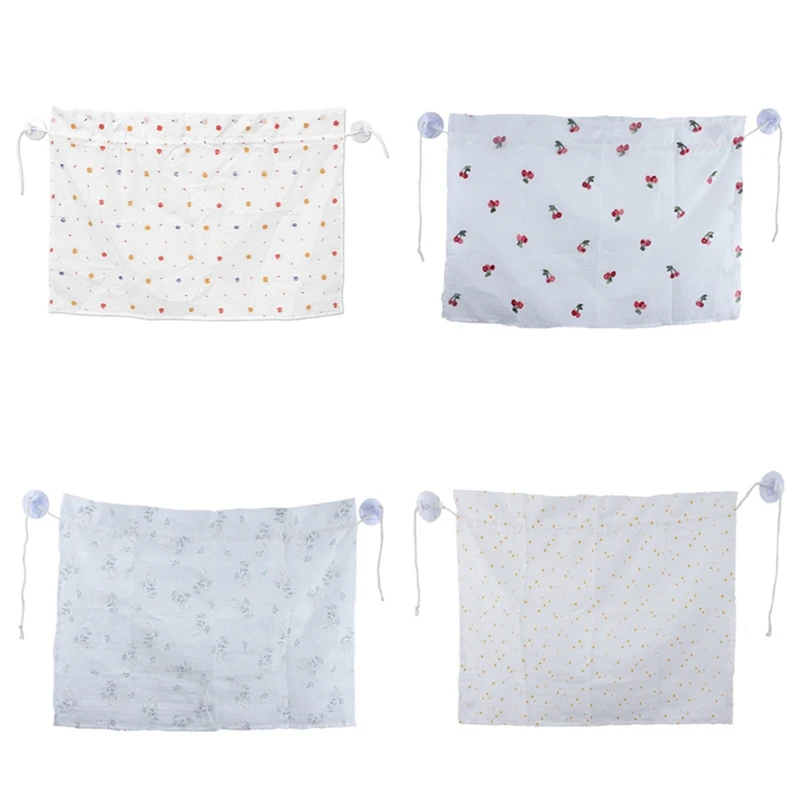 

Car Side Window Sunshade Baby Kids Floral Protective Curtain Sun Proof Anti Glare Fabric