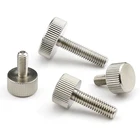 M5 M6 накатанный винт с накатанной головкой ручная затяжка Компьютерные Винты-нержавеющая сталь 303