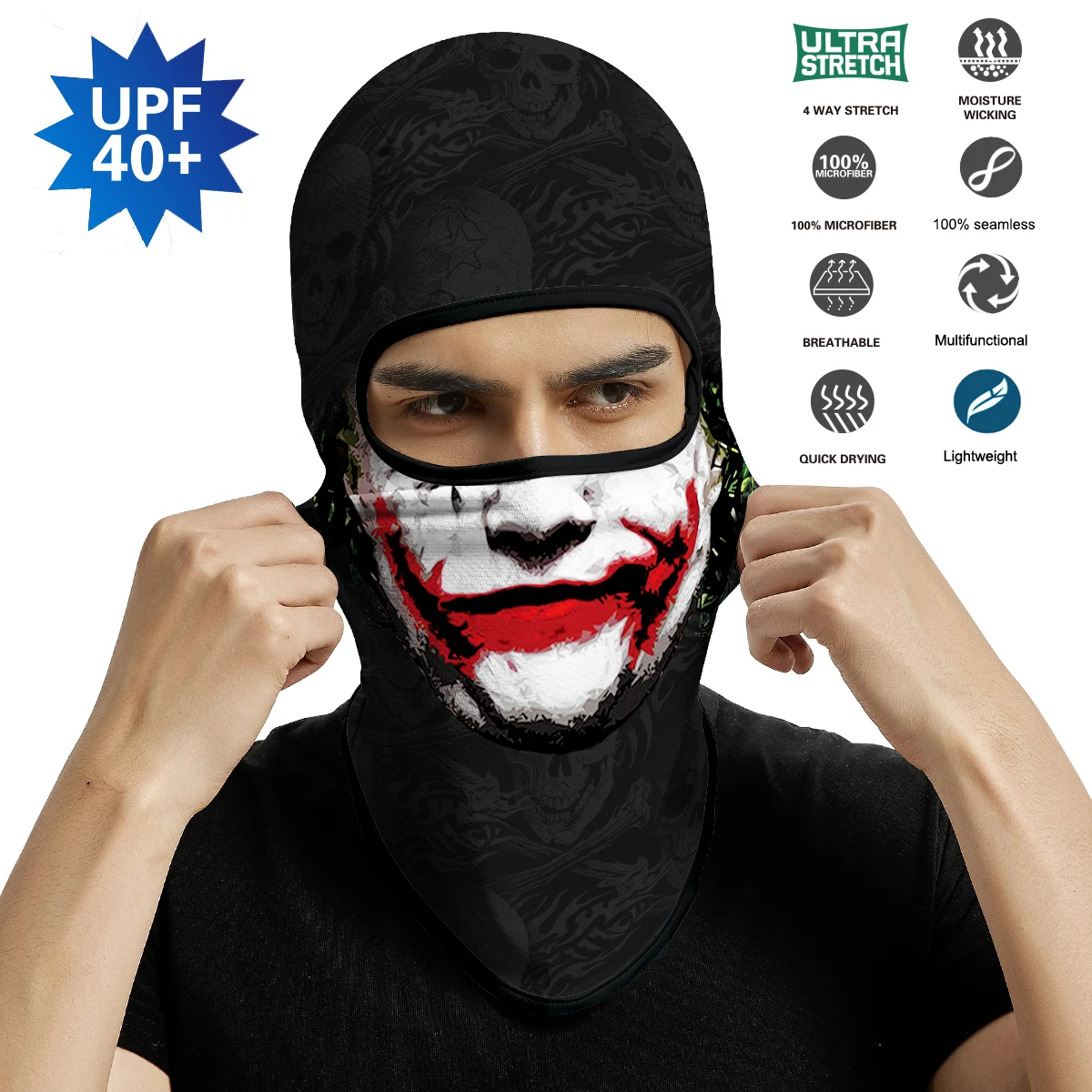 

Ciclismo Bandana Tube Scarf Joker Balaclava Full Face Mask Sport Headband Kominiarka Masque Neck Gaiter Cycling Equipment Summer