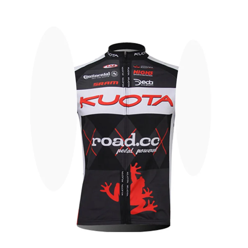 

2020 Kuota Pro team Outdoor Sports sleeveless Bike Clothing Breathable Bicycle Clothes bib shorts Cycling Jersey