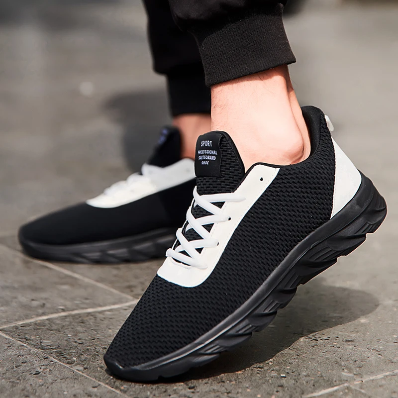 Casual Fashion Sport Women's Running Shoes Spring Breathable Mesh Soft Men's Sneaker Big Size Outdoor Walking Gym Men's Shoes 48