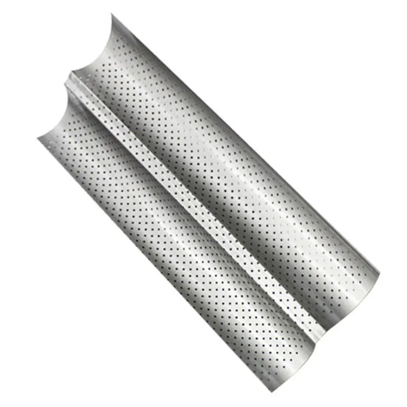 

2 Slots Non-Stick Bread Pan Mold Wave Loaf Baking Mould Diy Wave Bakers Tray