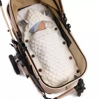 baby sleeping bag winter stroller thick wrap blanket toddler little baby sleep sack newborn for baby winter discharge envelope