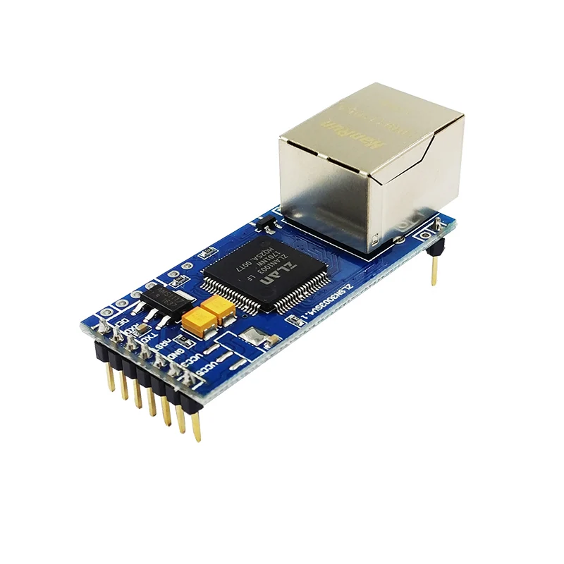 ZLSN3003S TTL сетевой модуль уровня с Ethernet RJ45 (Pin-тип) для последовательного модуля MCU |