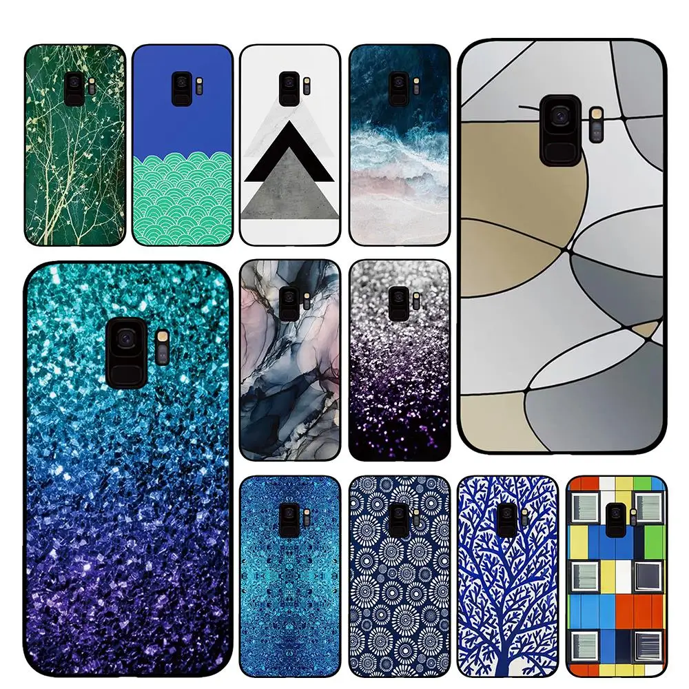 Абстрактный поможет подкорректировать недостатки мрамора для samsung Galaxy A6 A8 плюс A7