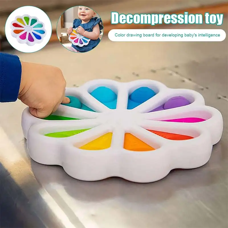 

Fidget Simple Dimple Toy Fat Brain Toys Stress Relief Hand Fidget Toys For Kids Adults Early Educational Autism Special Need