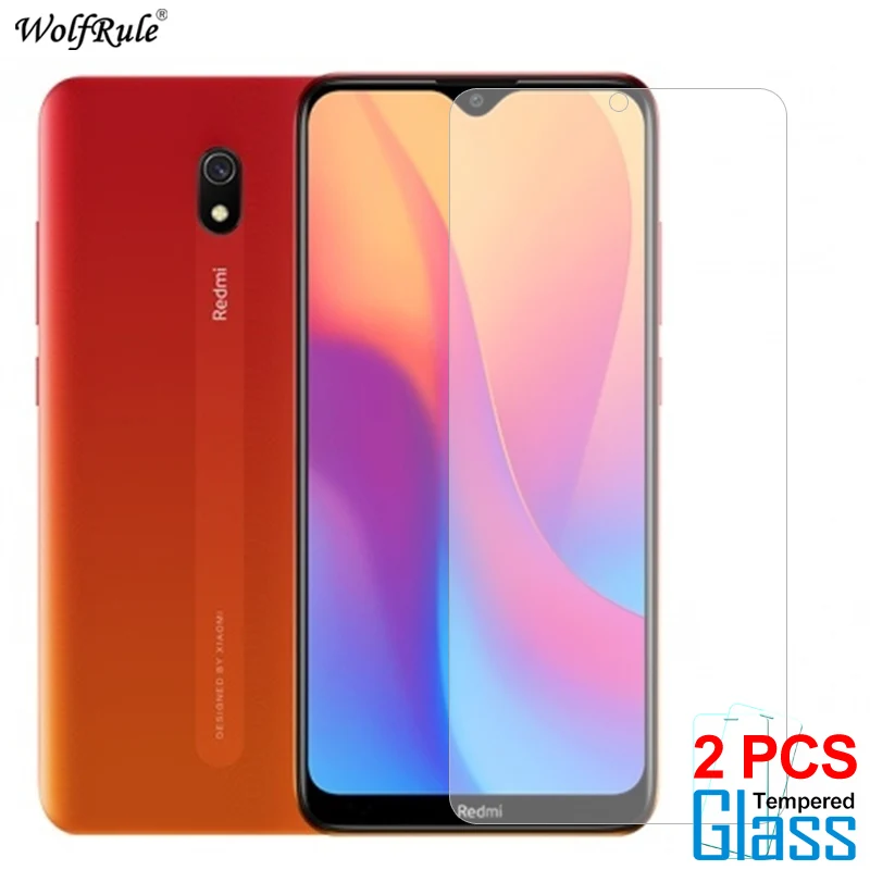 2 шт. Защитное стекло для Xiaomi Redmi 8A защита экрана закаленное стеклянная пленка