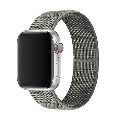 Спортивный нейлоновый ремешок для apple watch 4, apple watch 5, ремешок correa iwatch 44 мм, 40 мм, 38 мм, 42 мм, apple watch series 4, 3, 2, 1 - Цвет ремешка: New Spruce Fog