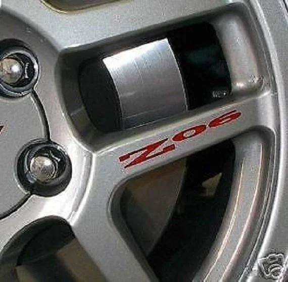 

Колесные наклейки для x8 CORVETTE Z06, Заводские правильные размеры! Выбор цвета. c4 c5 c6