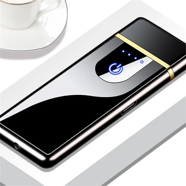 USB-зажигалка двухсторонняя Зажигалка Ветрозащитная Портативная зарядка