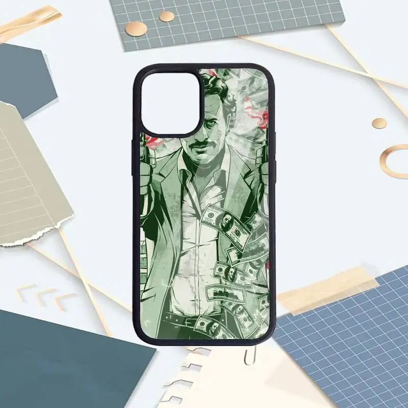 

Narcos TV series Pablo escobar luxury Phone Case PC For iPhone 11 12 pro XS MAX 8 7 6 6S Plus X 5S SE 2020 XR high quality capa