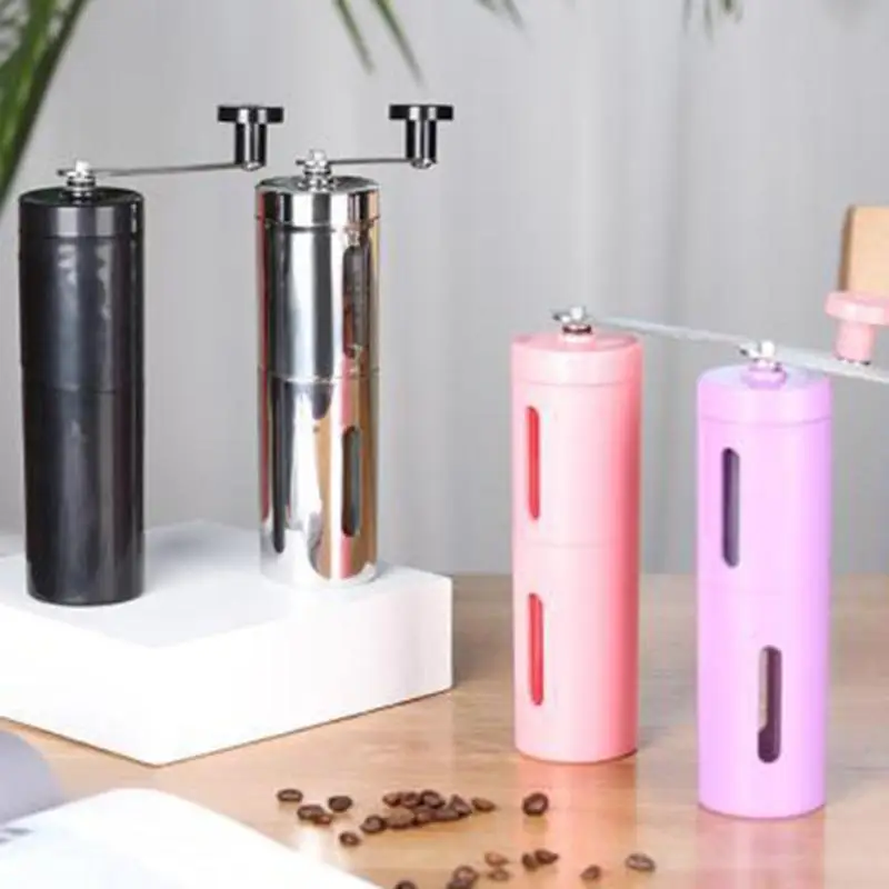 Ручная кофемолка мини с керамическим сердечником из нержавеющей стали ручная