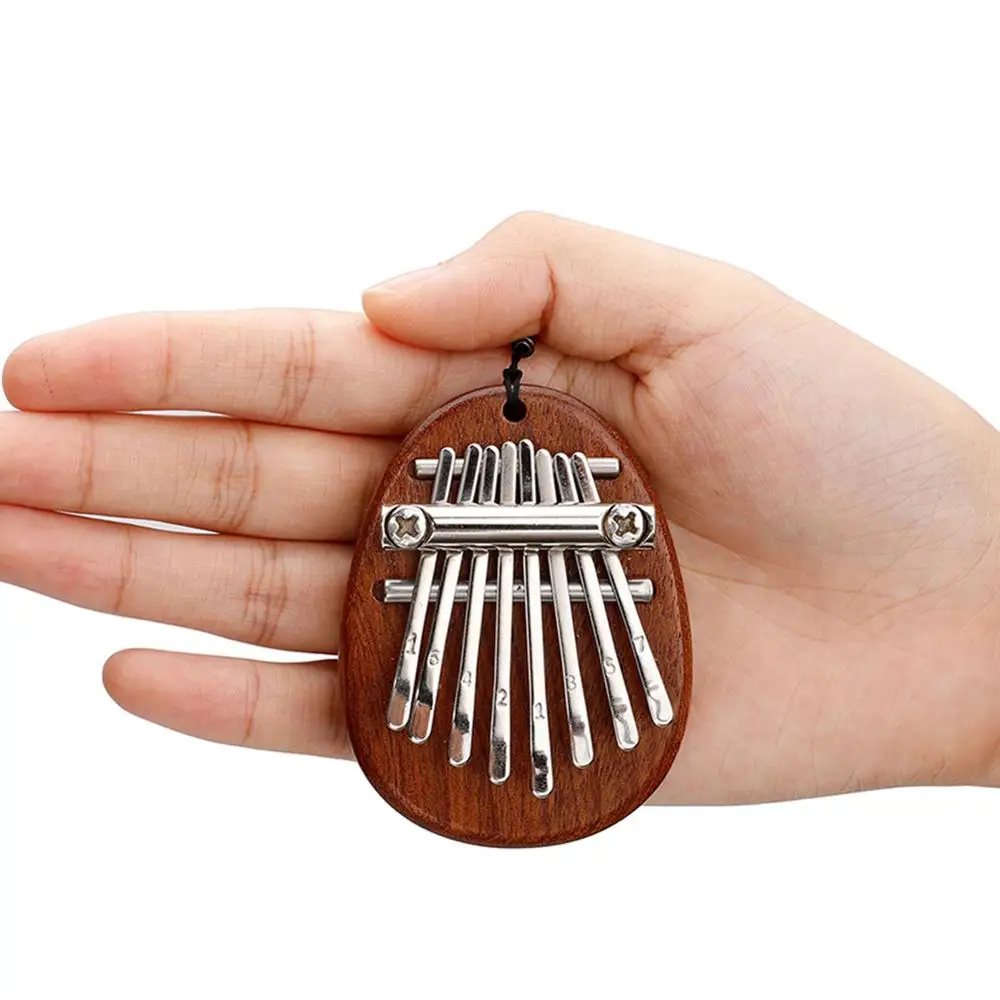 Мини калимба 8 клавиш большой палец пианино отличный звук клавиатура музыкальный