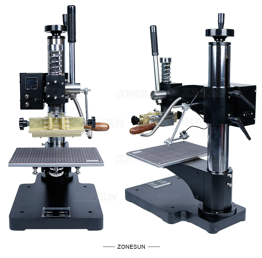 ZONESUN ZS-190 Custom Brass Hot Foil Stamping Machine