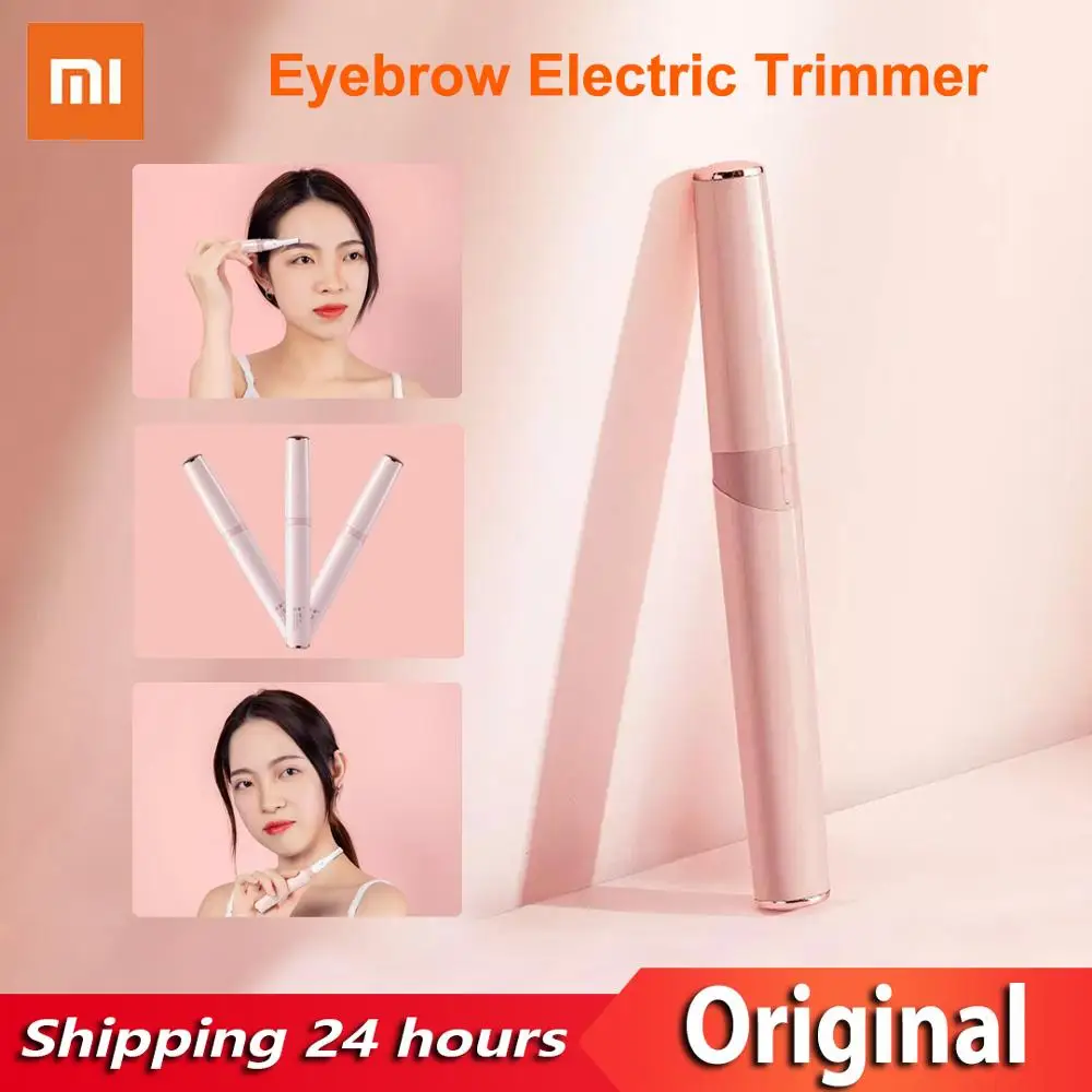 

Xiaomi Eyebrow Body Electric Trimmer Shaver Xiaomi Female Epilator Machine Lady Hair Removal Two Speed Cutter Hair Clipper
