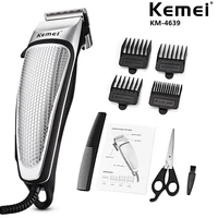 kemei 4639 electric clipper mens hair clippers professional trimmer household low noise beard machine personal care haircut tool