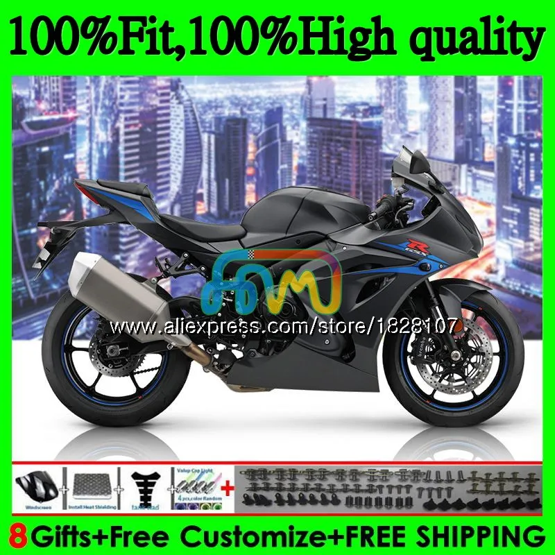 

OEM Injection For SUZUKI GSX-R1000 L7 L8 GSXR 1000 17 18 Flat black new 19 115BS.9 GSXR-1000 K17 GSXR1000 2017 2018 2019 Fairing