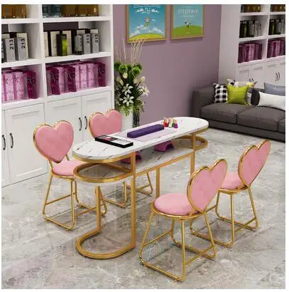 

Manicure table and chair set simple modern net red Japanese style manicure workbench single and double manicure table