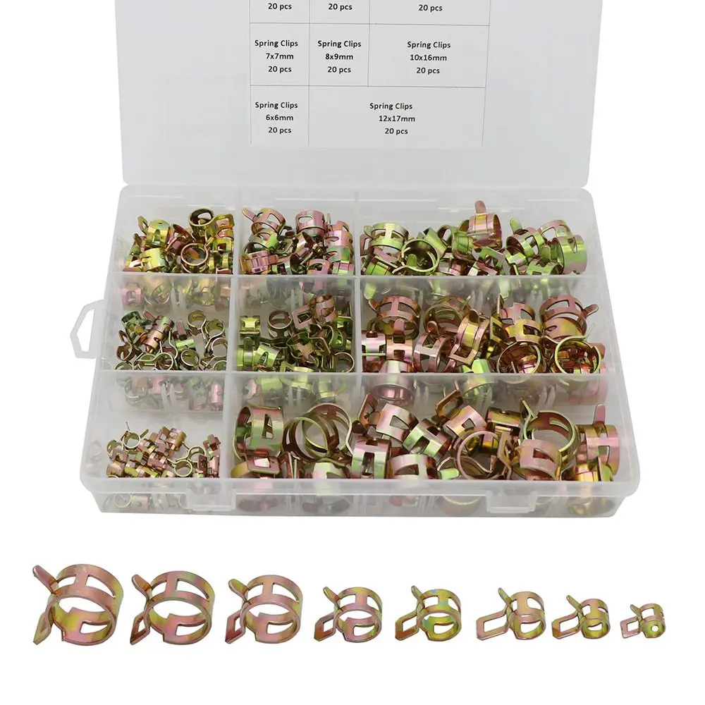 160 шт. пружинный ленточный Тип действие топливная линия силиконовый вакуумный