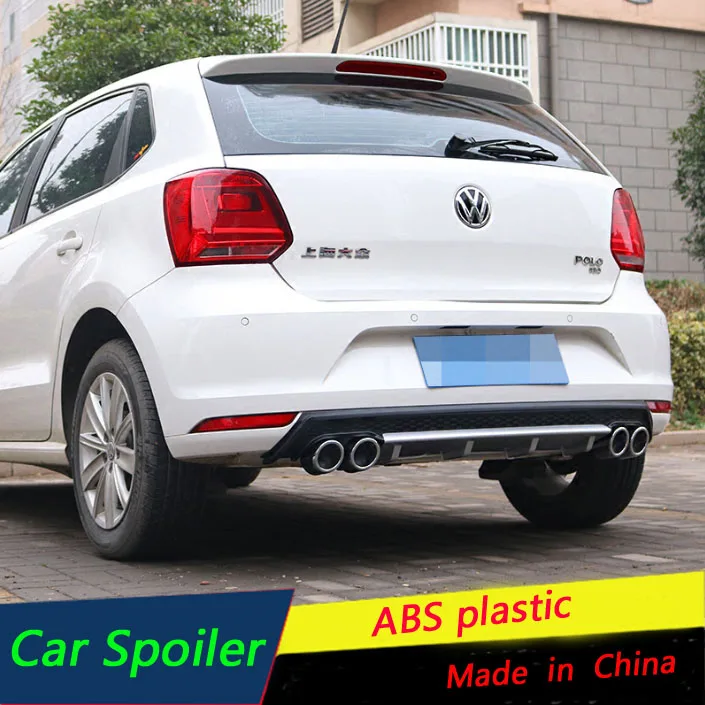 Для заднего бампера Volkswagen Polo 2014 2017 модификация задней панели или поло после