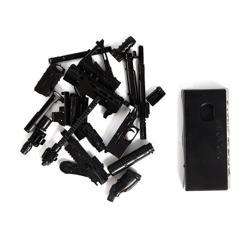 1 комплект 1:6 PUBG HK416 сборная винтовка модель рандого строительного кирпича для