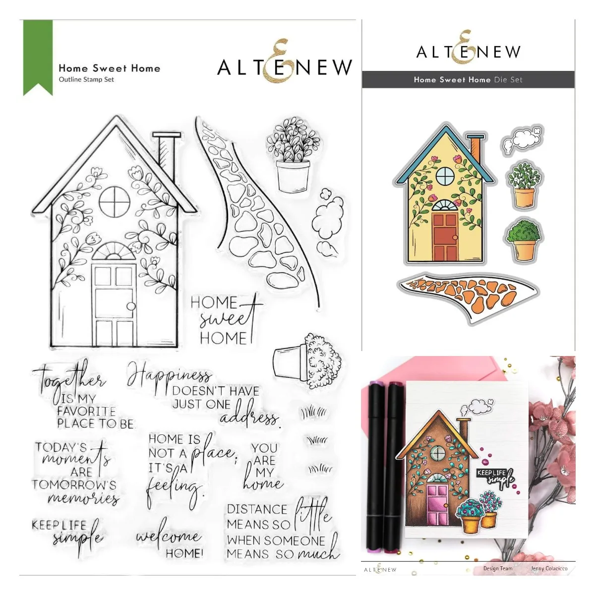 

2021 Hot-selling "sweet House Metal Cutting Die Set" Scrapbook Diary Decoration Embossed Handmade Greeting Card Gift Diy