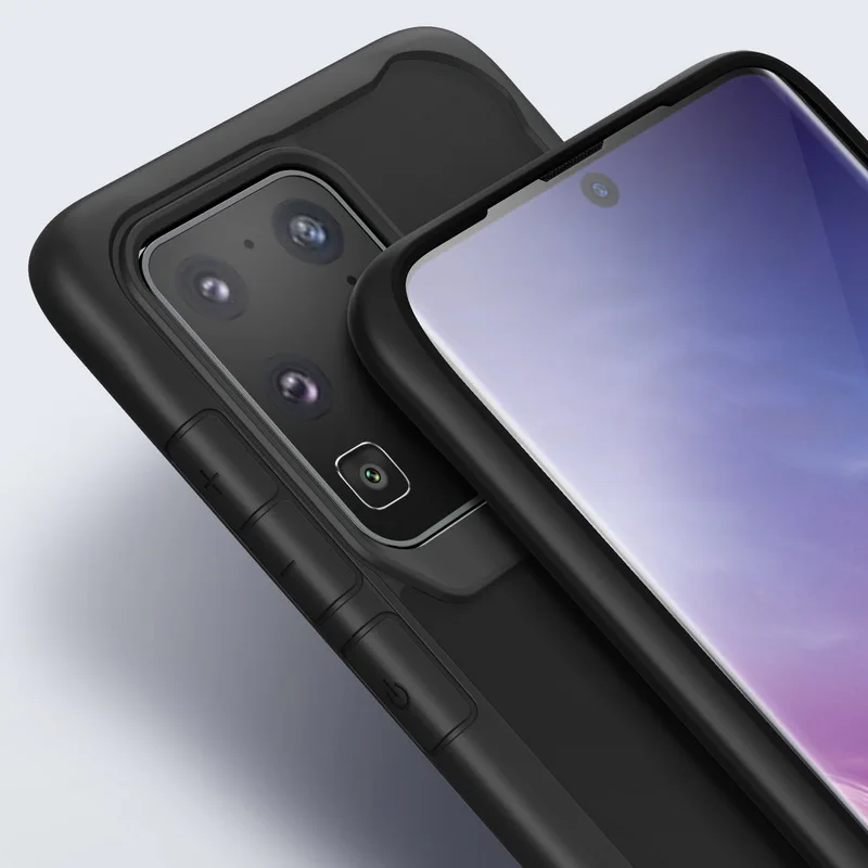 Противоударный бронированный Прозрачный чехол для телефона Samsung Galaxy S20 S10 Plus S21 Note